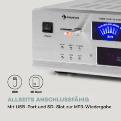 AMP 5100 BT Stereo-Verstärker 2x120 W + 3x50 W RMS BT -Innovation Home Appliances Store 10036140 de 0006 logo