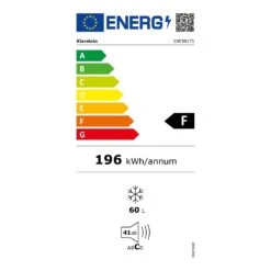 Laika 60L Gefrierschrank 60 Liter 3 Schubladen Temperatur: -18 Bis 0 °C -Innovation Home Appliances Store 10036171 energy label
