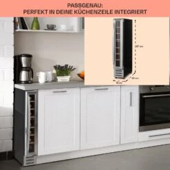 Vinovilla 7 Built-in Uno Einbau-Weinkühlschrank Glas Edelstahl 12 Vinovilla 7 Built-in Uno Einbau-Weinkühlschrank Glas Edelstahl -Innovation Home Appliances Store 10036179 DE 0006 usp