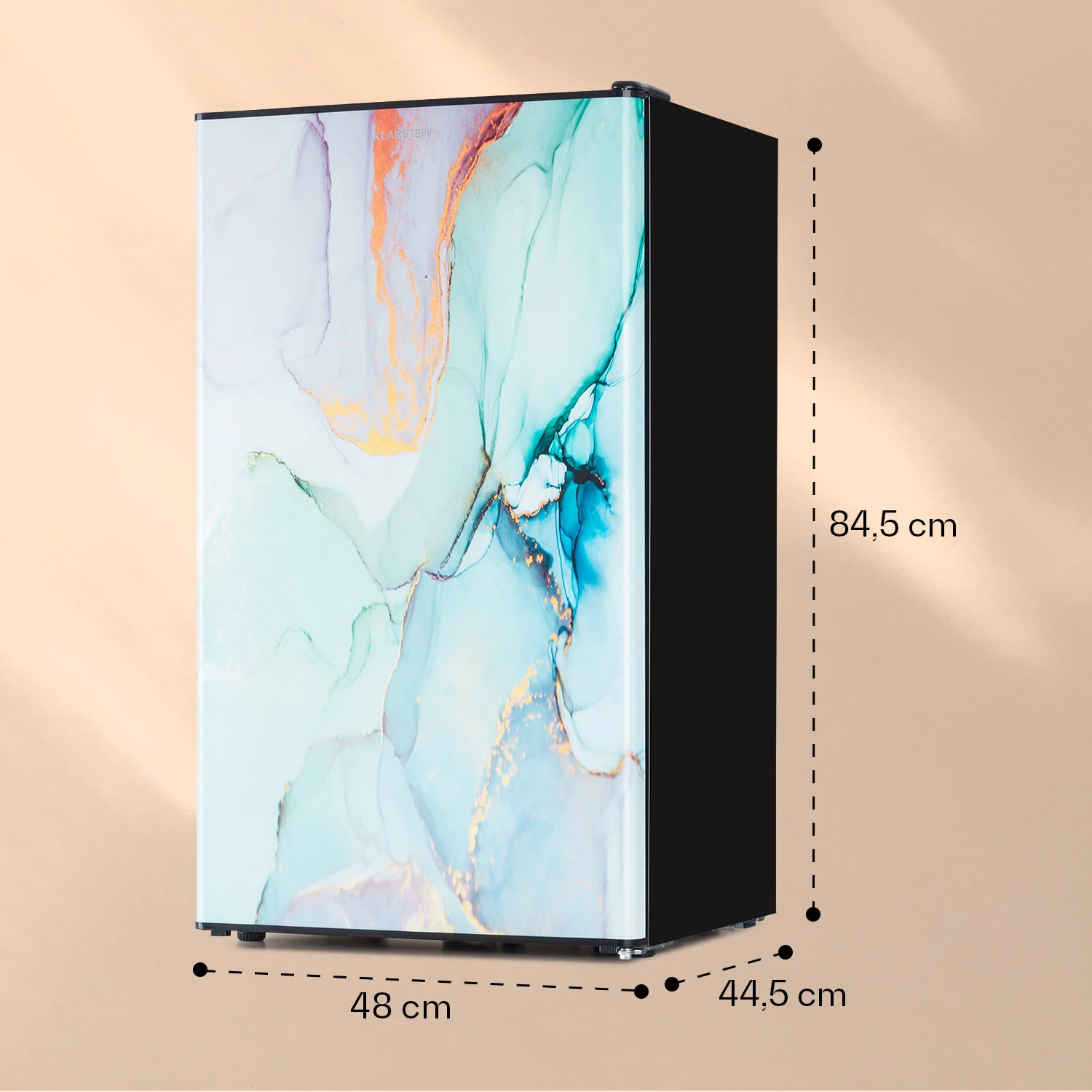 CoolArt 79L Kühl-Gefrier-Kombination EEK F Gefrierfach 9l Designtür 6 CoolArt 79L Kühl-Gefrier-Kombination EEK F Gefrierfach 9l Designtür – Bild 6