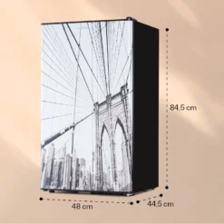 CoolArt 79L Kühl-Gefrier-Kombination EEK F Gefrierfach 9l Designtür -Innovation Home Appliances Store 10036184 yy 0006 logo