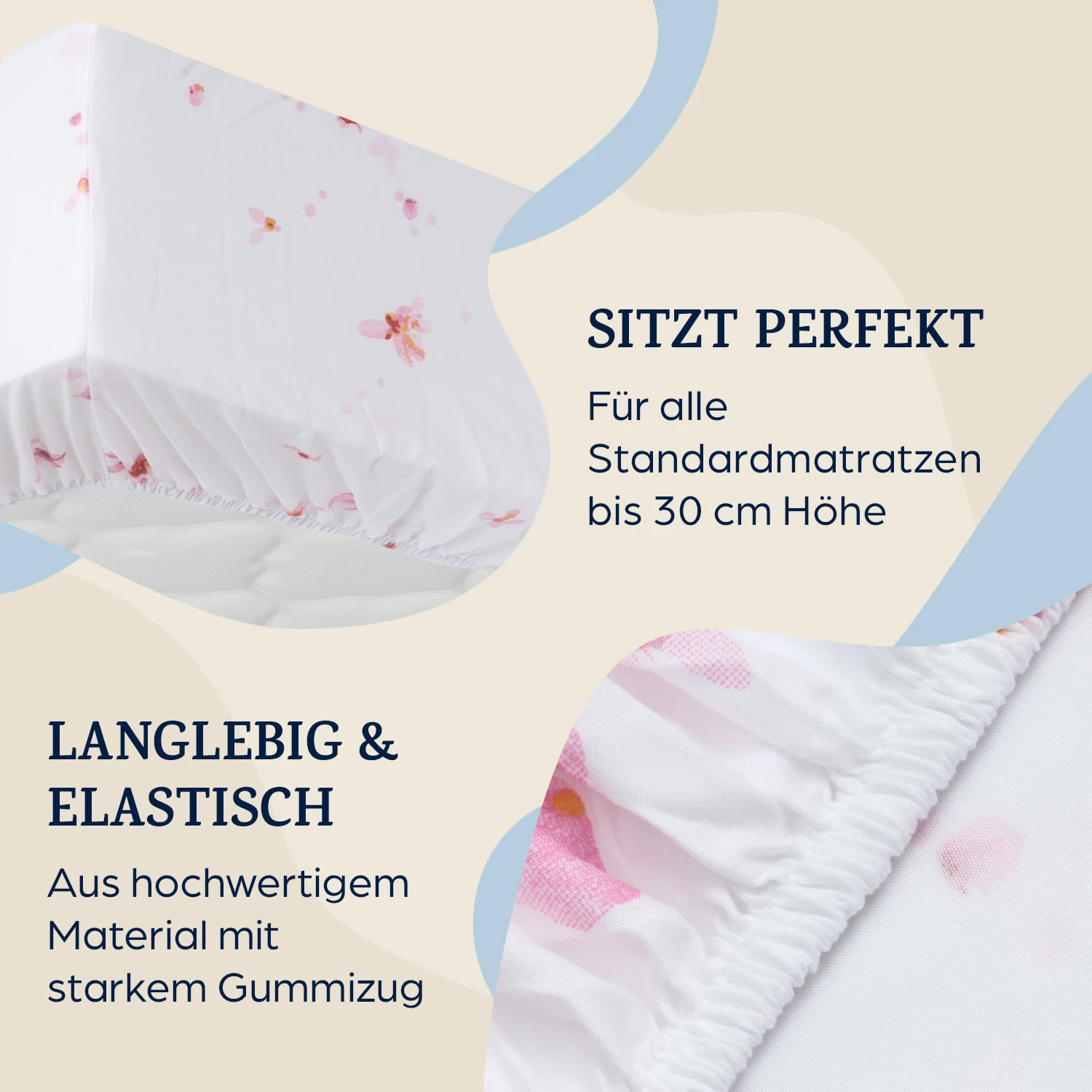 Soft Wonder-Edition Spannbettlaken 140-160 X 200 Cm Mikrofaser 3 Soft Wonder-Edition Spannbettlaken 140-160 X 200 Cm Mikrofaser – Bild 3