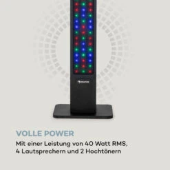 KaraBig LightUp MKII Karaokeanlage BT 2xMikro Multicolor 2xUSB 40W RMS 480W Peak 16 KaraBig LightUp MKII Karaokeanlage BT 2xMikro Multicolor 2xUSB 40W RMS 480W Peak -Innovation Home Appliances Store 10036272 de 0006 logo