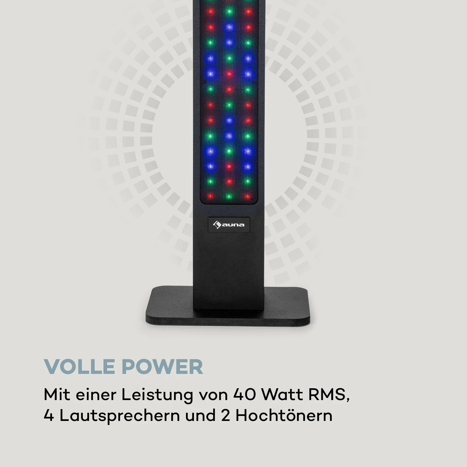 KaraBig LightUp MKII Karaokeanlage BT 2xMikro Multicolor 2xUSB 40W RMS 480W Peak 6 KaraBig LightUp MKII Karaokeanlage BT 2xMikro Multicolor 2xUSB 40W RMS 480W Peak – Bild 6