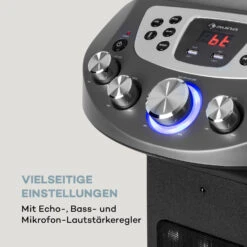 KaraBig LightUp MKII Karaokeanlage BT 2xMikro Multicolor 2xUSB 40W RMS 480W Peak 19 KaraBig LightUp MKII Karaokeanlage BT 2xMikro Multicolor 2xUSB 40W RMS 480W Peak -Innovation Home Appliances Store 10036272 de 0009 logo