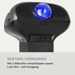 KaraBig LightUp MKII Karaokeanlage BT 2xMikro Multicolor 2xUSB 40W RMS 480W Peak 20 KaraBig LightUp MKII Karaokeanlage BT 2xMikro Multicolor 2xUSB 40W RMS 480W Peak -Innovation Home Appliances Store 10036272 de 0010 logo