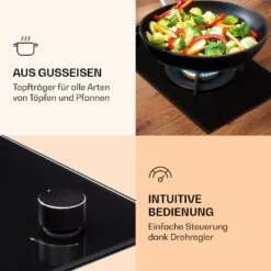 Goldflame Gaskochfeld 1 Wokbrenner Glaskeramik 8 Goldflame Gaskochfeld 1 Wokbrenner Glaskeramik -Innovation Home Appliances Store 10036336 de 0003 logo