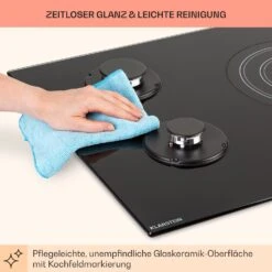 MultiChef 5 Kombi-Gaskochfeld Gas/Glaskeramik 5 Zonen -Innovation Home Appliances Store 10036338 de 0008 usp