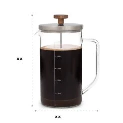 Glaswerk Ristretto French Press 0,35 Liter Borosilikatglas Edelstahl Walnussholz -Innovation Home Appliances Store 10036360 yy 0008 logo