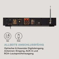 Black Star CD-HiFi-Receiver Verstärker Internet/DAB+/FM-Radio CD-Player WiFi -Innovation Home Appliances Store 10036445 de 0009 logo