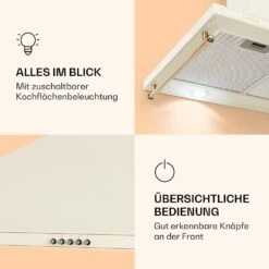 Victoria 90 Dunstabzugshaube 90cm Retro-Design 644,5m³/h 2 LED-Lampen -Innovation Home Appliances Store 10036450 de 0004 logo