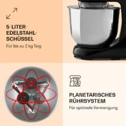Bella Pico 2G Küchenmaschine 1300W 1,7PS 6 Stufen 5 Liter 9 Bella Pico 2G Küchenmaschine 1300W 1,7PS 6 Stufen 5 Liter -Innovation Home Appliances Store 10036470 de 0004 logo