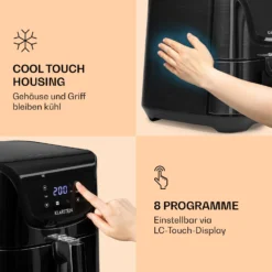 AeroVital Deluxe Heißluftfritteuse 1700W 5,4 Liter Edelstahl 10 AeroVital Deluxe Heißluftfritteuse 1700W 5,4 Liter Edelstahl -Innovation Home Appliances Store 10036476 de 0004 logo