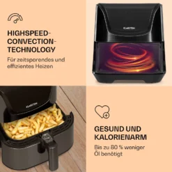 AeroVital Deluxe Heißluftfritteuse 1700W 5,4 Liter Edelstahl 11 AeroVital Deluxe Heißluftfritteuse 1700W 5,4 Liter Edelstahl -Innovation Home Appliances Store 10036476 de 0005 logo