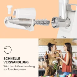 Mighty Mince Elektrischer Fleischwolf 500 - 1361 Watt 3 Lochscheiben -Innovation Home Appliances Store 10036478 de 0006 logo