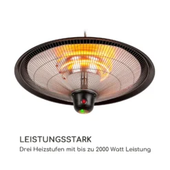 Heizsporn Deckenheizstrahler 60,5 Cm (Ø) LED-Lampe Fernbedienung -Innovation Home Appliances Store 10037731 de 0003 logo