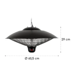 Heizsporn Deckenheizstrahler 60,5 Cm (Ø) LED-Lampe Fernbedienung -Innovation Home Appliances Store 10037731 yy 0007 logo