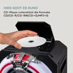 Arizona Sing Jukebox BT USB MP3 CD-Player Kabelmikrofon -Innovation Home Appliances Store 10037817 de 0005 logo