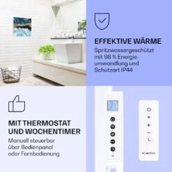 Wonderwall Air Art Smart Infrarotheizung Blauer Marmor 60x60cm 350W -Innovation Home Appliances Store 10037828 de 0004 logo