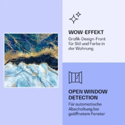 Wonderwall Air Art Smart Infrarotheizung Blauer Marmor 60x60cm 350W -Innovation Home Appliances Store 10037828 de 0006 logo