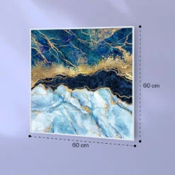 Wonderwall Air Art Smart Infrarotheizung Blauer Marmor 60x60cm 350W -Innovation Home Appliances Store 10037828 yy 0007 logo