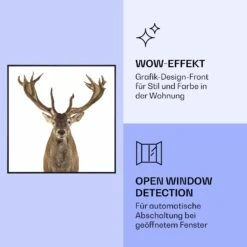 Wonderwall Air Art Smart Infrarotheizung Hirsch 60x60cm 350W -Innovation Home Appliances Store 10037831 de 0006 logo
