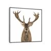 Wonderwall Air Art Smart Infrarotheizung Hirsch 60x60cm 350W