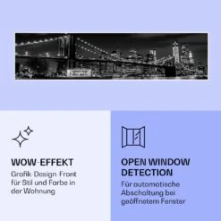 Wonderwall Air Art Smart Infrarotheizung Brücke 120x30cm 350W 13 Wonderwall Air Art Smart Infrarotheizung Brücke 120x30cm 350W -Innovation Home Appliances Store 10037854 de 0006 logo