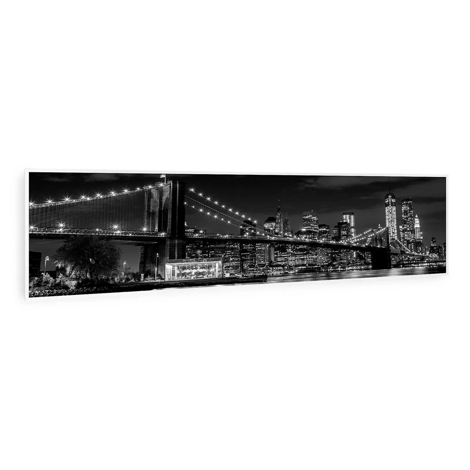 Wonderwall Air Art Smart Infrarotheizung Brücke 120x30cm 350W 1 Wonderwall Air Art Smart Infrarotheizung Brücke 120x30cm 350W