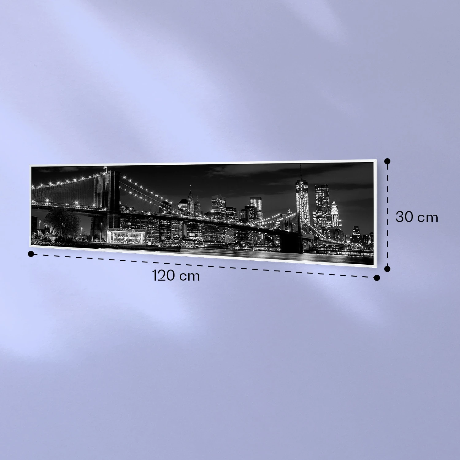 Wonderwall Air Art Smart Infrarotheizung Brücke 120x30cm 350W 7 Wonderwall Air Art Smart Infrarotheizung Brücke 120x30cm 350W – Bild 7