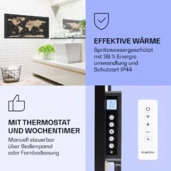 Wonderwall Air Art Smart Infrarotheizung Nachtkarte 120x60cm 700W -Innovation Home Appliances Store 10037875 de 0004 logo