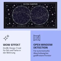 Wonderwall Air Art Smart Infrarotheizung Himmelskarte 120x60cm 700W -Innovation Home Appliances Store 10037891 de 0006 logo