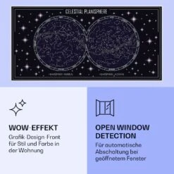 Wonderwall Air Art Smart Infrarotheizung Himmelskarte 120x60cm 700W -Innovation Home Appliances Store 10037892 de 0006 logo