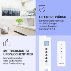 Wonderwall Air Art Smart Infrarotheizung Blaue Linie 120x60cm 700W -Innovation Home Appliances Store 10037910 de 0004 logo