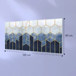 Wonderwall Air Art Smart Infrarotheizung Blaue Linie 120x60cm 700W -Innovation Home Appliances Store 10037910 yy 0007 logo