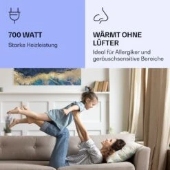 Wonderwall Air Art Smart Infrarotheizung Blauer Marmor 120x60cm 700W -Innovation Home Appliances Store 10037912 de 0005 logo