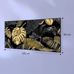 Wonderwall Air Art Smart Infrarotheizung Schwarzes Blatt 120x60cm 700W -Innovation Home Appliances Store 10037921 yy 0007 logo