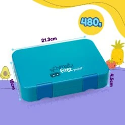 Schmatzfatz Junior Lunchbox 6 Fächer 21,3 X 15 X 4,5 Cm (BxHxT) -Innovation Home Appliances Store 10037944 de 0008 usp