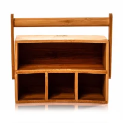 Schreibtischorganizer Tragegriff 4 Fächer 22,5x12x17cm Bambus -Innovation Home Appliances Store 10038011 yy 0003 logo