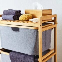 Wäscheregal 3 Schubladen 3 Etagen Bambus Baumwolle 12 Wäscheregal 3 Schubladen 3 Etagen Bambus Baumwolle -Innovation Home Appliances Store 10038013 yy 0005 logo