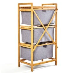 Wäscheregal 3 Schubladen 3 Etagen Bambus Baumwolle 13 Wäscheregal 3 Schubladen 3 Etagen Bambus Baumwolle -Innovation Home Appliances Store 10038013 yy 0006 logo