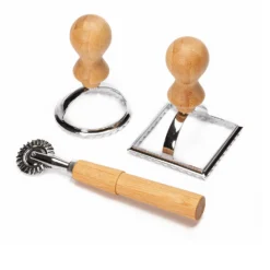 Ravioli Ausstecher 3er Set 2 Größen Rund & Eckig Teigrad Metall Bambus -Innovation Home Appliances Store 10038038 yy 0007 logo