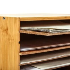 Ablagebox Briefbox Organizer 5 Fächer Maße: 30,5x24x22,5 Cm Bambus -Innovation Home Appliances Store 10038040 yy 0005 logo