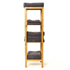 Regal Mehrzweckregal 4 Etagen 34x110x33cm (BxHxT) Kombinierbar Bambus 10 Regal Mehrzweckregal 4 Etagen 34x110x33cm (BxHxT) Kombinierbar Bambus -Innovation Home Appliances Store 10038049 yy 0004 logo