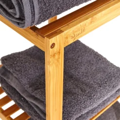 Regal Mehrzweckregal 4 Etagen 34x110x33cm (BxHxT) Kombinierbar Bambus 11 Regal Mehrzweckregal 4 Etagen 34x110x33cm (BxHxT) Kombinierbar Bambus -Innovation Home Appliances Store 10038049 yy 0005 logo