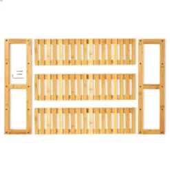 Regalablage 3 Etagen 60x54x15 Cm (BxHxT) Böden Höhenverstellbar Bambus -Innovation Home Appliances Store 10038054 yy 0003 logo