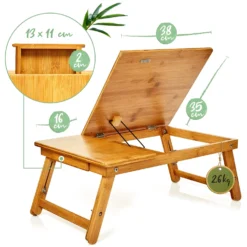 Bett-Tablett Klappbar Laptoptisch Höhenverstellbar 21-29 Cm Bambus -Innovation Home Appliances Store 10038060 yy 0008 logo