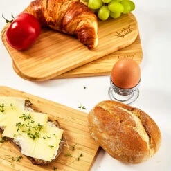 3er-Set Bambus-Frühstücksbrett 22 X 1,15 X 15 Cm (BxHxT) Pflegeleicht -Innovation Home Appliances Store 10038063 yy 0006 logo