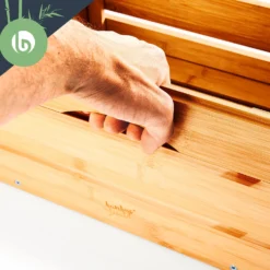 Stapelkiste Aus Bambus Gute Luftzirkulation Stapelbar 27x20,5x38cm -Innovation Home Appliances Store 10038071 yy 0003 logo