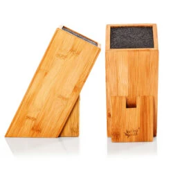 Messerblock, Schief PET-Borsteneinsatz Für 5-10 Messer, Bambus -Innovation Home Appliances Store 10038080 yy 0007 logo